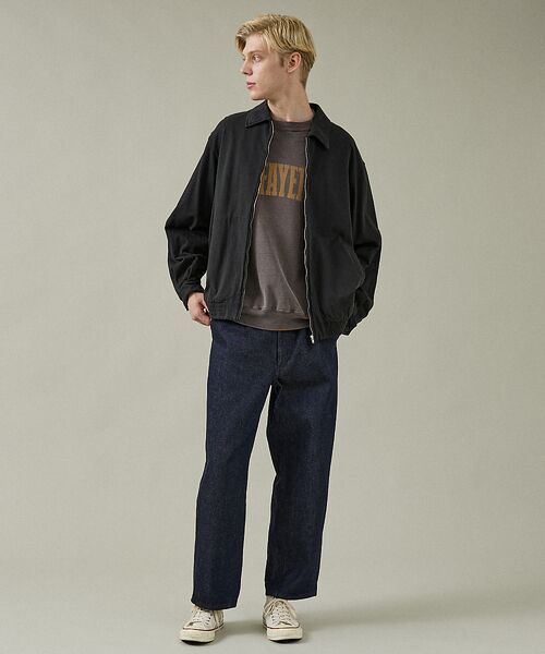 ABAHOUSE / アバハウス ブルゾン | オーバーダイ コットン ZIPブルゾン / オーバーサイズ | 詳細7