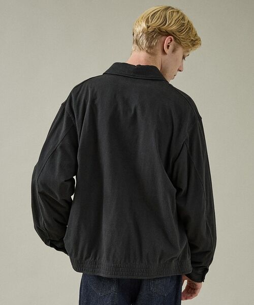 ABAHOUSE / アバハウス ブルゾン | オーバーダイ コットン ZIPブルゾン / オーバーサイズ | 詳細23