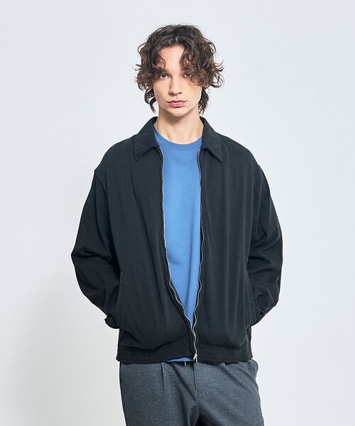 ABAHOUSE / アバハウス ブルゾン | オーバーダイ コットン ZIPブルゾン / オーバーサイズ | 詳細8