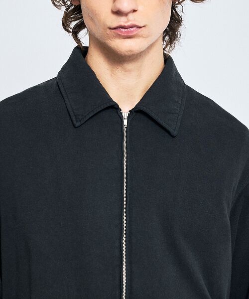 ABAHOUSE / アバハウス ブルゾン | オーバーダイ コットン ZIPブルゾン / オーバーサイズ | 詳細11