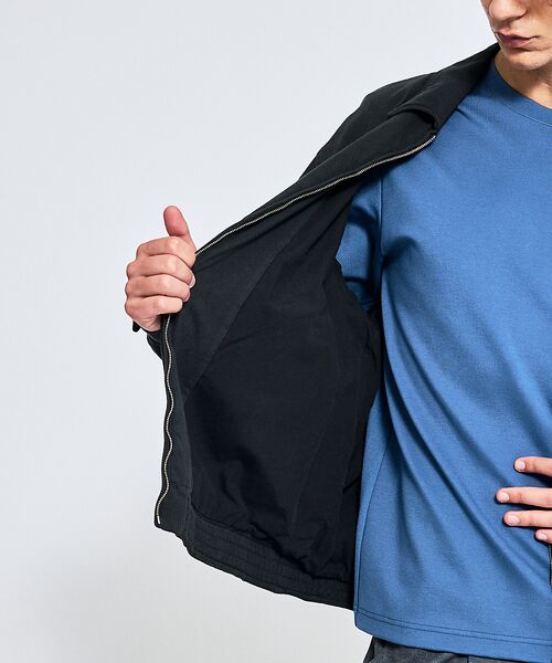 ABAHOUSE / アバハウス ブルゾン | オーバーダイ コットン ZIPブルゾン / オーバーサイズ | 詳細14