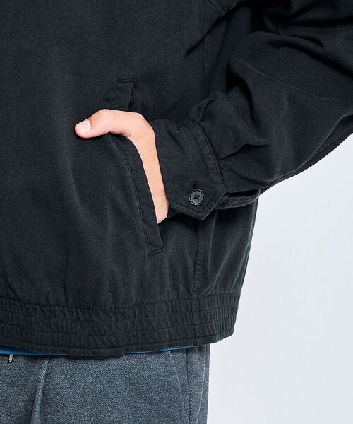 ABAHOUSE / アバハウス ブルゾン | オーバーダイ コットン ZIPブルゾン / オーバーサイズ | 詳細15