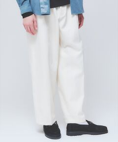 ABAHOUSE / アバハウス パンツ | 2タック チノワイドパンツ / イージーパンツ