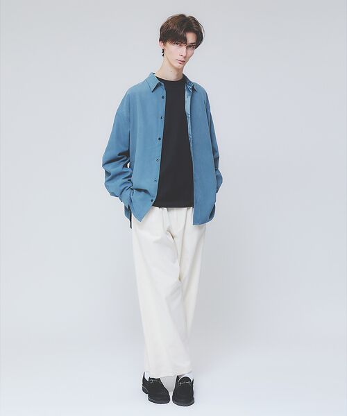 ABAHOUSE / アバハウス パンツ | 2タック チノワイドパンツ / イージーパンツ | 詳細11