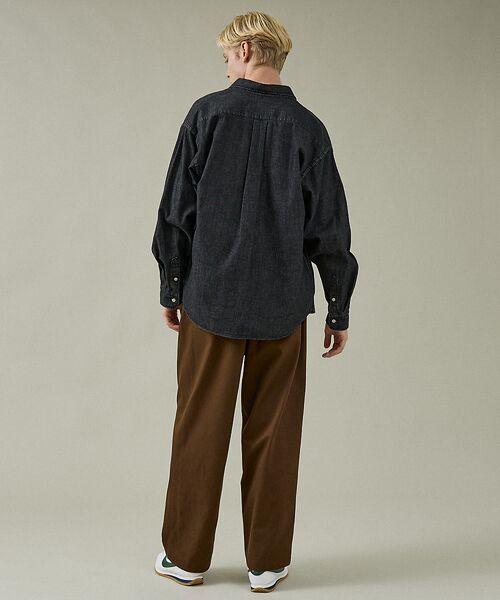 ABAHOUSE / アバハウス パンツ | 2タック チノワイドパンツ / イージーパンツ | 詳細25