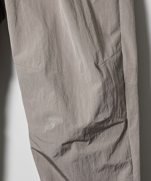 ABAHOUSE / アバハウス パンツ | 【セットアップ対応】TUCK＆DARTS ワッシャーナイロン ワイドテーパードパ | 詳細11