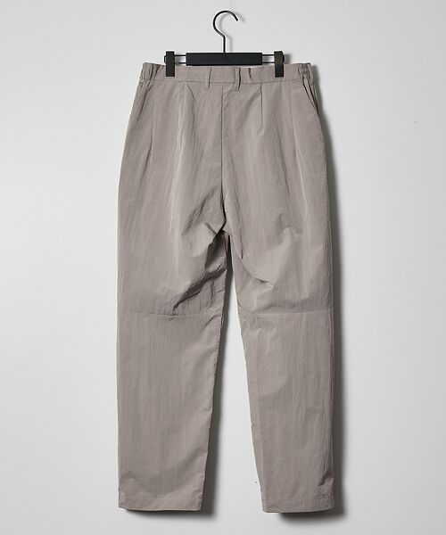 ABAHOUSE / アバハウス パンツ | 【セットアップ対応】TUCK＆DARTS ワッシャーナイロン ワイドテーパードパ | 詳細2