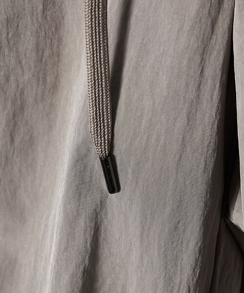 ABAHOUSE / アバハウス パンツ | 【セットアップ対応】TUCK＆DARTS ワッシャーナイロン ワイドテーパードパ | 詳細6