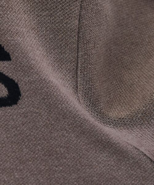 ABAHOUSE / アバハウス ニット・セーター | ジャガードロゴニット プルオーバー / オーバーサイズ / LE TRIO AB | 詳細6