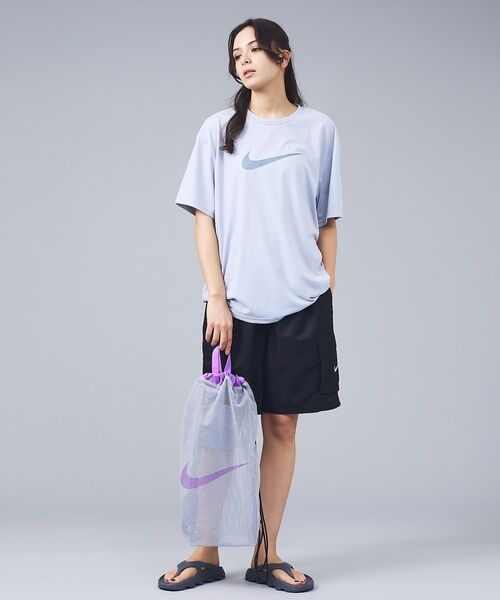 ABAHOUSE / アバハウス Tシャツ | 【NIKE/ナイキ】水陸両用 半袖ラッシュガード/Tシャツ UVケア コットンラ | 詳細3