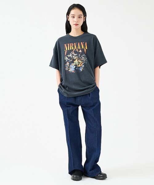 ABAHOUSE / アバハウス Tシャツ | 【THRIFTY LOOK / スリティフィルック/】MUSIC TEE / R | 詳細1