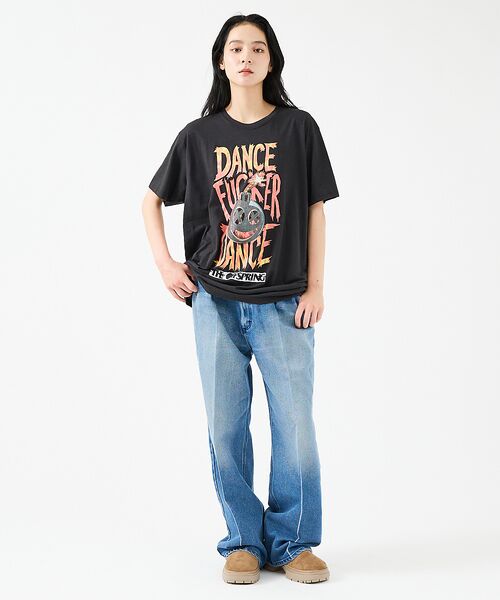 ABAHOUSE / アバハウス Tシャツ | 【THRIFTY LOOK / スリティフィルック/】MUSIC TEE / R | 詳細10