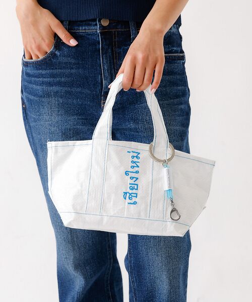 ABAHOUSE / アバハウス トートバッグ | 【THAILAND MADE／タイランド メイド】チャーム付きトートバッグS/セ | 詳細1