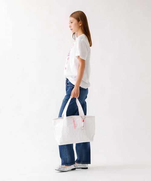 ABAHOUSE / アバハウス トートバッグ | 【THAILAND MADE／タイランド メイド】チャーム付きトートバッグM/セ | 詳細2