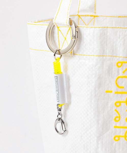 ABAHOUSE / アバハウス トートバッグ | 【THAILAND MADE／タイランド メイド】チャーム付き縦型トートバッグM | 詳細11