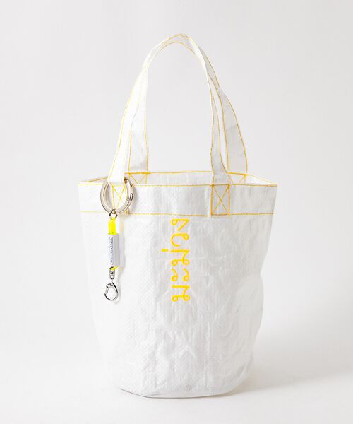 ABAHOUSE / アバハウス トートバッグ | 【THAILAND MADE／タイランド メイド】チャーム付き縦型トートバッグM | 詳細4