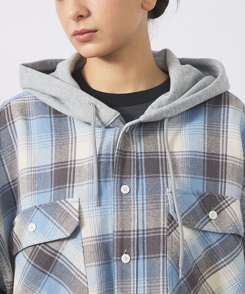 ABAHOUSE / アバハウス シャツ・ブラウス | 【UNIVERSAL OVERALL / ユニバーサル オーバーオール】HOOD | 詳細6