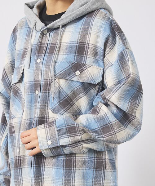 ABAHOUSE / アバハウス シャツ・ブラウス | 【UNIVERSAL OVERALL / ユニバーサル オーバーオール】HOOD | 詳細7