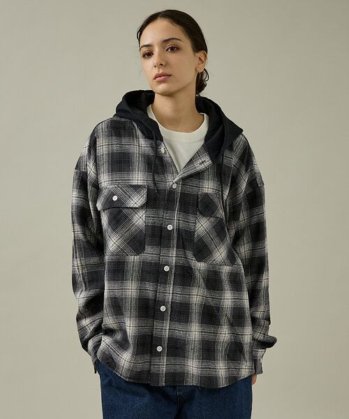 ABAHOUSE / アバハウス シャツ・ブラウス | 【UNIVERSAL OVERALL / ユニバーサル オーバーオール】HOOD | 詳細15