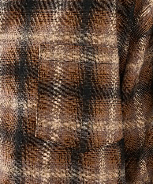 ABAHOUSE / アバハウス シャツ・ブラウス | 【Revo.レボ】 オンブレーチェックシャツ/ルーズフィット /セットアップ/ユ | 詳細14