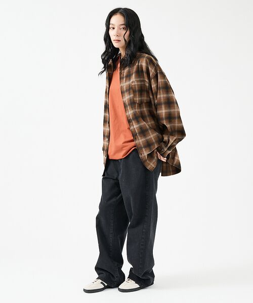 ABAHOUSE / アバハウス シャツ・ブラウス | 【Revo.レボ】 オンブレーチェックシャツ/ルーズフィット /セットアップ/ユ | 詳細6