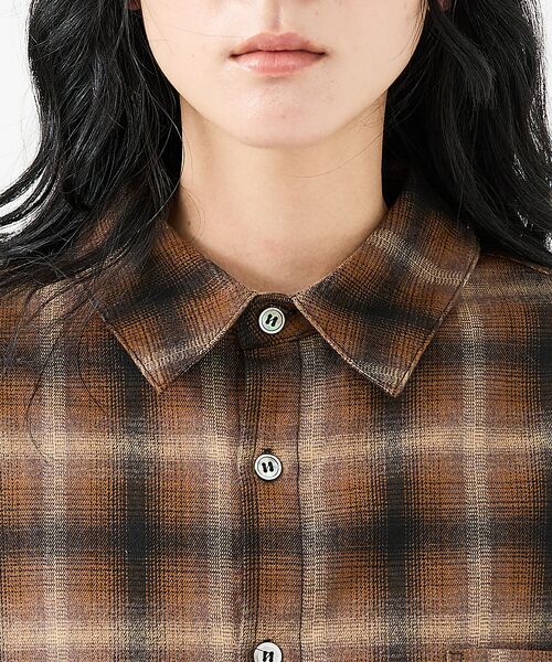 ABAHOUSE / アバハウス シャツ・ブラウス | 【Revo.レボ】 オンブレーチェックシャツ/ルーズフィット /セットアップ/ユ | 詳細12