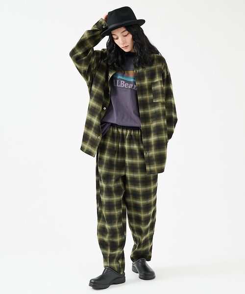 ABAHOUSE / アバハウス シャツ・ブラウス | 【Revo.レボ】 オンブレーチェックシャツ/ルーズフィット /セットアップ/ユ | 詳細17