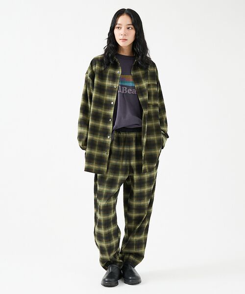 ABAHOUSE / アバハウス シャツ・ブラウス | 【Revo.レボ】 オンブレーチェックシャツ/ルーズフィット /セットアップ/ユ | 詳細20