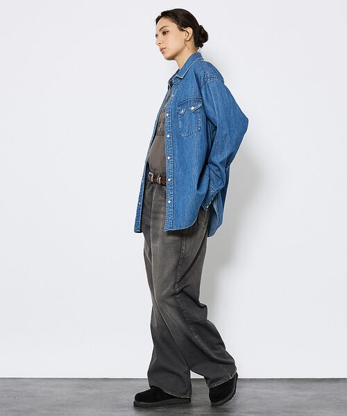 ABAHOUSE / アバハウス シャツ・ブラウス | 【JOHNBULL/ ジョンブル】ウェスタンデニムシャツ/ダンガリーシャツ | 詳細3