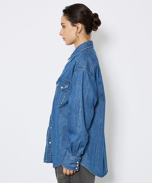 ABAHOUSE / アバハウス シャツ・ブラウス | 【JOHNBULL/ ジョンブル】ウェスタンデニムシャツ/ダンガリーシャツ | 詳細8