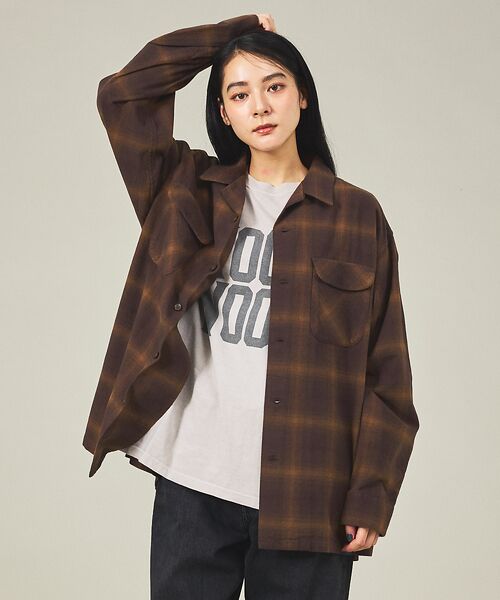 ABAHOUSE/アバハウス 【PENDLETON / ペンドルトン】BOARD SHIRT /ボードシャツ/ ブラウン系その他1 M ABAHOUSE/アバハウス 【PENDLETON / ペンドルトン】BOARD SHIRT /ボードシャツ/ ブラウン系その他1 M