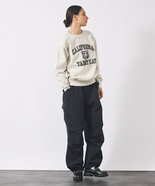 ABAHOUSE / アバハウス スウェット | 【MIXTA/ミクスタ】TABBY CAT CREW NECK SWEAT /M | 詳細8