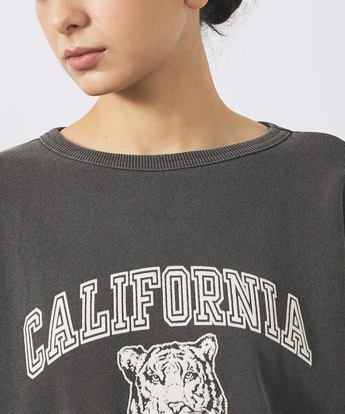 ABAHOUSE / アバハウス スウェット | 【MIXTA/ミクスタ】TABBY CAT CREW NECK SWEAT /M | 詳細15