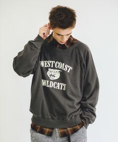 ABAHOUSE / アバハウス スウェット | 【MIXTA/ミクスタ】CREW NECK SWEAT/クルーネック/ WEST