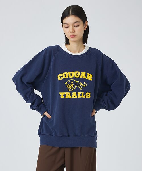 ABAHOUSE/アバハウス 【MIXTA/ミクスタ】CREW NECK SWEAT/クルーネック/ WEST ダークネイビー XL ABAHOUSE/アバハウス 【MIXTA/ミクスタ】CREW NECK SWEAT/クルーネック/ WEST ダークネイビー XL