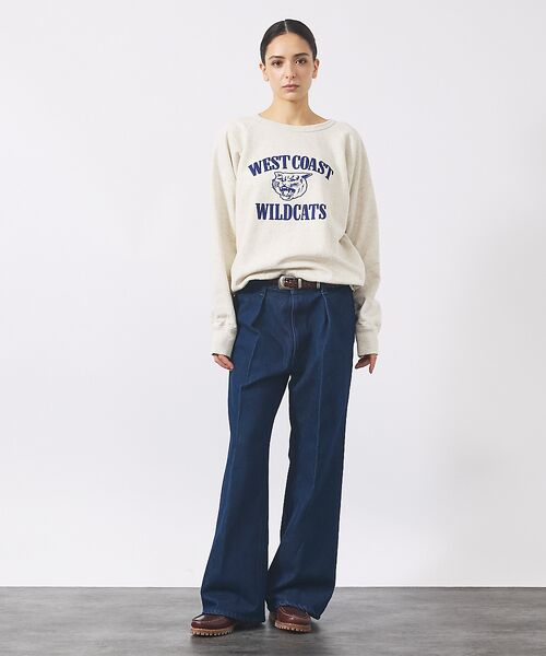 ABAHOUSE / アバハウス スウェット | 【MIXTA/ミクスタ】CREW NECK SWEAT/クルーネック/ WEST | 詳細13