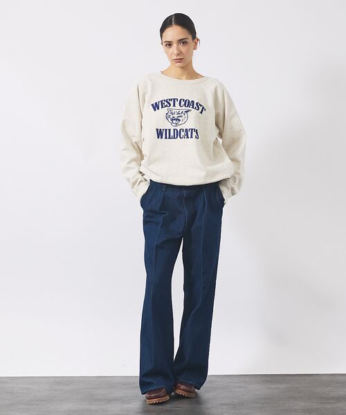 ABAHOUSE / アバハウス スウェット | 【MIXTA/ミクスタ】CREW NECK SWEAT/クルーネック/ WEST | 詳細14