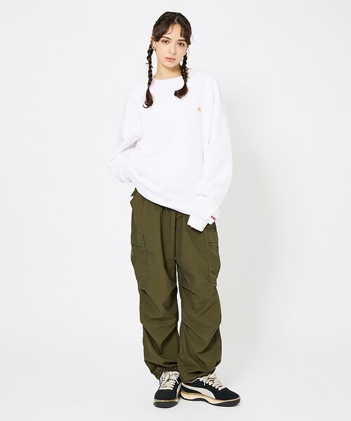 ABAHOUSE / アバハウス スウェット | 【KELTY / ケルティ】ミニロゴ クルーネックスウェット KE2521306 | 詳細1