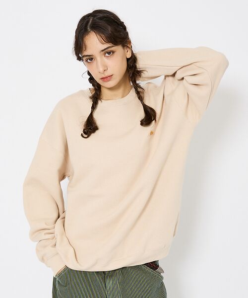 ABAHOUSE/アバハウス 【KELTY / ケルティ】ミニロゴ クルーネックスウェット KE2521306 ベージュ XL ABAHOUSE/アバハウス 【KELTY / ケルティ】ミニロゴ クルーネックスウェット KE2521306 ベージュ XL