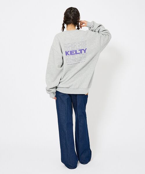 ABAHOUSE / アバハウス スウェット | 【KELTY / ケルティ】バックタイポロゴ/アーバンタイポロゴ/クルーネックス | 詳細1