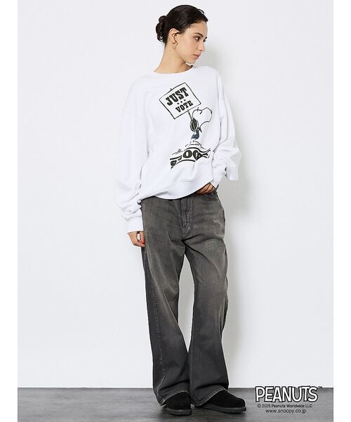 ABAHOUSE / アバハウス スウェット | 【JOHNBULL/ジョンブル】VINTAGE PEANUTS 裏毛スウェット | 詳細1