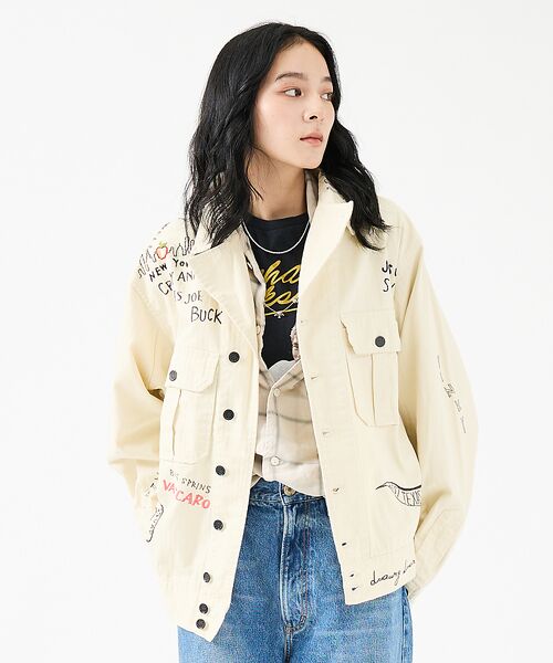 ABAHOUSE / アバハウス ミリタリージャケット・コート | 【THRIFTY LOOK/スリフティルック】MEMORIAL M-43 JAC | 詳細1