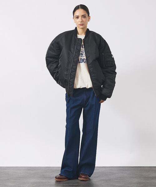 ABAHOUSE / アバハウス ミリタリージャケット・コート | 【Valley Apparel / バレーアパレル】MA-1 フライトジャケット | 詳細1