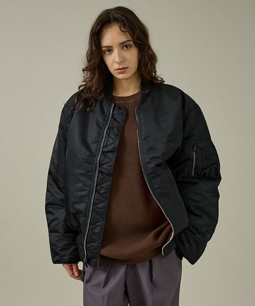 ABAHOUSE / アバハウス ミリタリージャケット・コート | 【Valley Apparel / バレーアパレル】MA-1 フライトジャケット | 詳細13