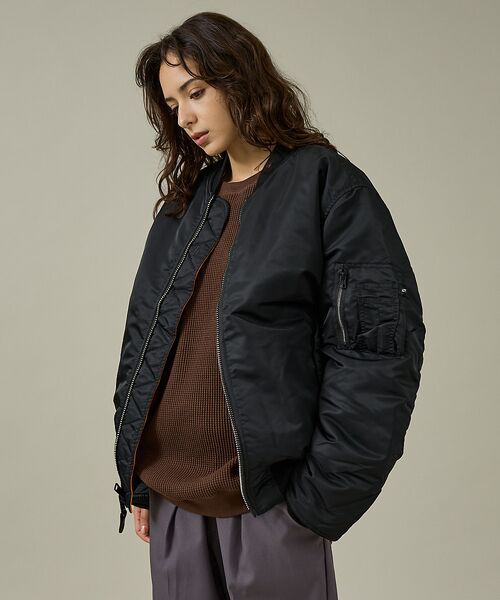 ABAHOUSE / アバハウス ミリタリージャケット・コート | 【Valley Apparel / バレーアパレル】MA-1 フライトジャケット | 詳細14