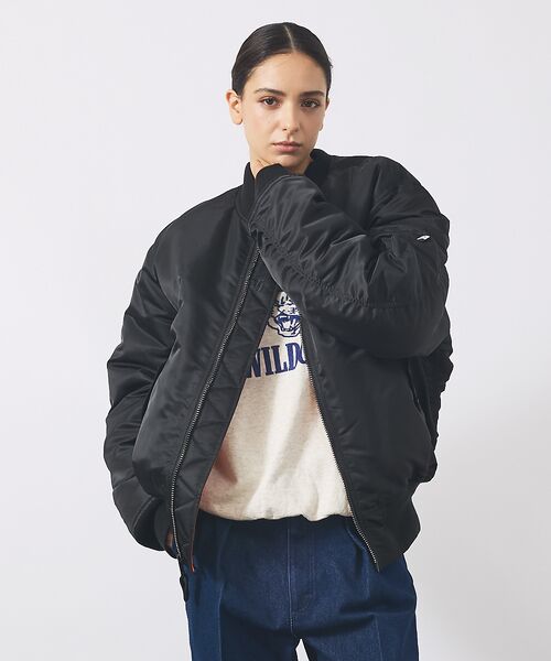 ABAHOUSE/アバハウス 【Valley Apparel / バレーアパレル】MA-1 フライトジャケット ブラック XL ABAHOUSE/アバハウス 【Valley Apparel / バレーアパレル】MA-1 フライトジャケット ブラック XL