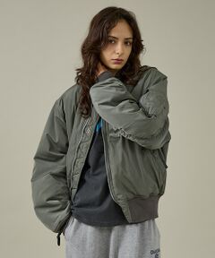 ABAHOUSE / アバハウス ミリタリージャケット・コート | 【Valley Apparel / バレーアパレル】LIGHT MA-1 フライ