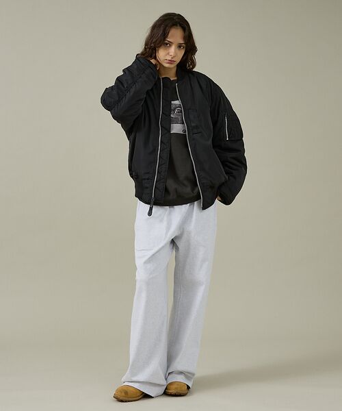 ABAHOUSE / アバハウス ミリタリージャケット・コート | 【Valley Apparel / バレーアパレル】LIGHT MA-1 フライ | 詳細1