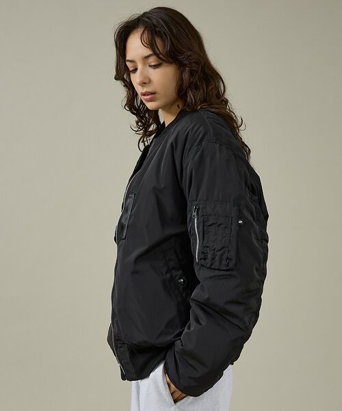 ABAHOUSE / アバハウス ミリタリージャケット・コート | 【Valley Apparel / バレーアパレル】LIGHT MA-1 フライ | 詳細3