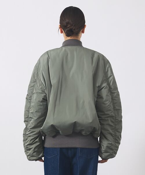 ABAHOUSE / アバハウス ミリタリージャケット・コート | 【Valley Apparel / バレーアパレル】LIGHT MA-1 フライ | 詳細15